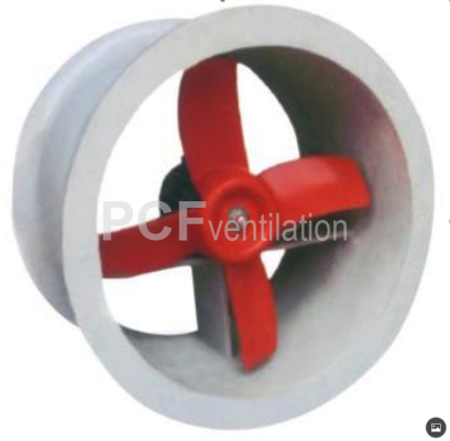 PCF โบลเวอร์มอเตอร์ไฟฟ้าสำหรับงานอุตสาหกรรม สำหรับ Model :FT35-II Series A โครงสร้างไฟเบอร์กลาส