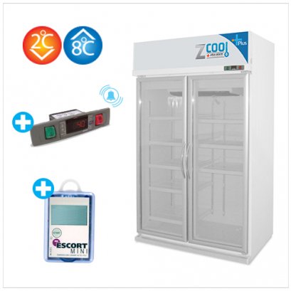 Z-Cool PLUS H 2-8 ํC,Refrigerator 2D + Alarm