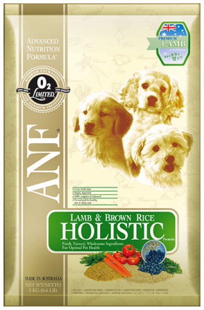 อาหารสุนัข ANF Lamb & Rice Holistic ขนาด 7.5 กิโลกรัม