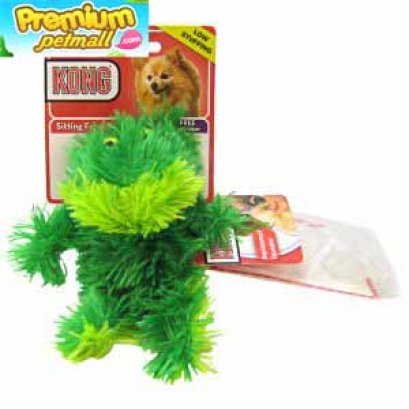 ของเล่น Kong Sitting Frog ตุ๊กตาเป็ด ไซต์ S สำหรับสุนัข