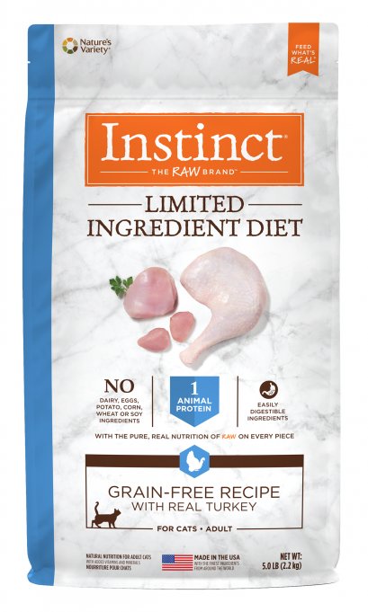 อาหารแมว Instinct Limited Ingredient Turkey ขนาด 5 กก.