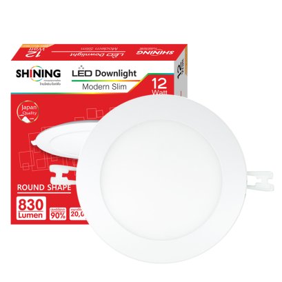 LED Downlight Modern Slim  RO 12W WW