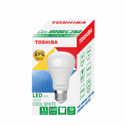 LED BULB TOSHIBA A60 G7 13W WARMWHITE E27(copy)