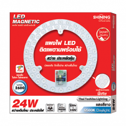 LED Magnetic Circurlar 24W