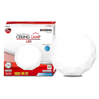 หลอดไฟ LED Ceiling Lamp 24W/36W