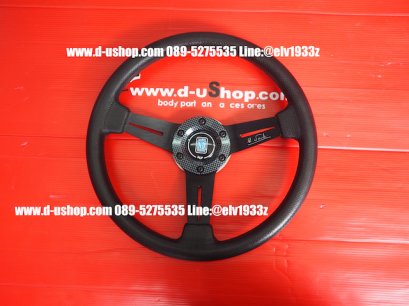 พวงมาลัยแต่ง Nardi ก้านดำ สำหรับรถทุกรุ่น