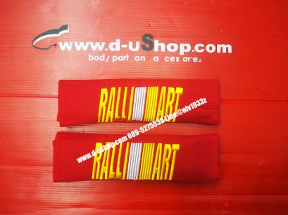 คาดเบลล์แบบผ้าปักโลโก้ Ralliart แบบถูก