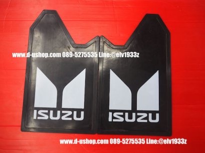 Big fender for pickup, black color, Isuzu logo