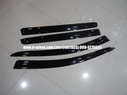 กันสาดประตูสีดำตรงรุ่น Mitsubishi X-Pander