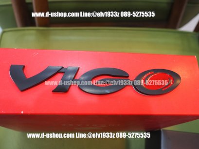 โลโก้VIGO ดำด้านตัดแดง