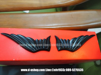 โลโก้ปีกนางฟ้าอลูวีไอพี สำหรับรถทุกรุ่น