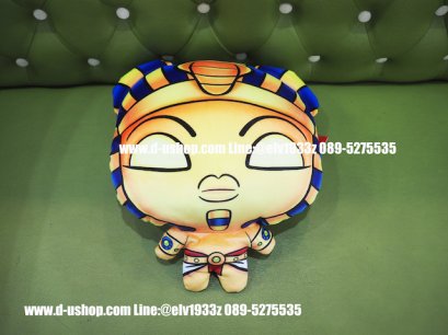 หมอนรองคอตุ๊กตา ลายการ์ตูนฟาโรห์
