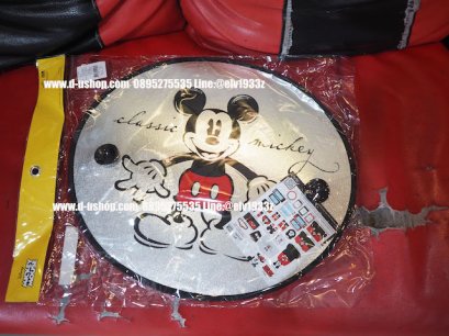 ม่านบังแดดข้างประตูลายการ์ตูน มิกกี้เม้าส์ สำหรับรถทุกรุ่น MickyMouse