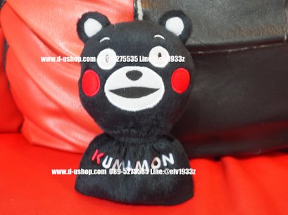 หุ้มเกียร์ผ้าลาย Kumamon ลิขสิทธิ์แท้ สำหรับรถทุกรุ่น