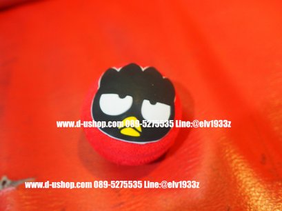 ตุ๊กตาเสียบเสาอากาศ bad badtz maru สีแดง