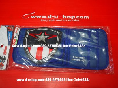 Sun visor cartoon CD holder Blue captain america