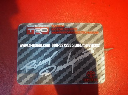 แผ่นรองกันลื่นลายTRD พื้นตาราง สำหรับรถทุกรุ่น