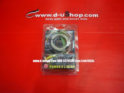 ไฟนีออนเรืองแสง ตกแต่งคอนโซลหน้า สำหรับรถทุกรุ่น