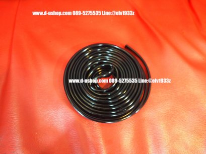 กันกระแทกประตูสีดำแบบยาวขอบประตู สำหรับรถทุกรุ่น