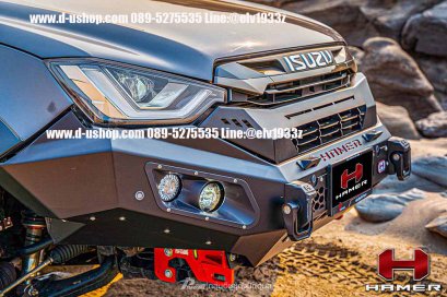 กันชนหน้ารุ่น KING-SERIES ของ HAMER Isuzu D-Max All New 2020++