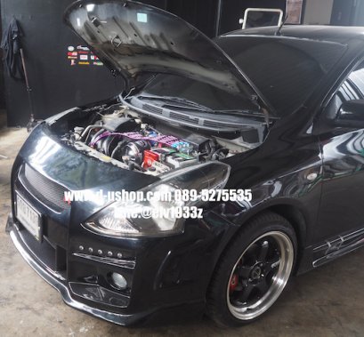 Ground Wire Greddy 10 mm 7 เส้น มีให้เลือก 2 สี ฟ้าและแดง สำหรับ Nissan Almera