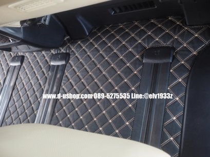 พรม5Dเข้ารูปตรงรุ่นสั่งตัดพิเศษ  Toyota Alphard All New 2015-19