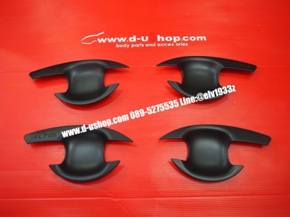 เบ้ามือเปิดประตูดำด้านตรงรุ่น Toyota Altis 08-2012