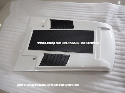 สกู๊ปฝากระโปรงดำด้านสไตล์Rapter Ver.2 ตรงรุ่น Mazda BT-50 All New Pro