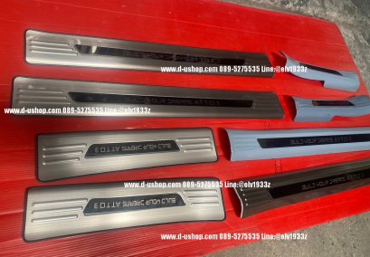 stainless steel stair sill, model BYD ATTO 3 full version 8 pieces