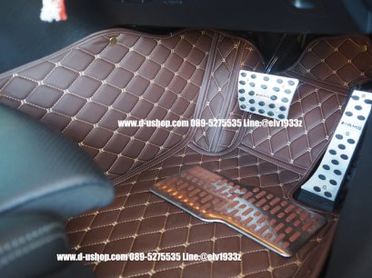 ที่เหยียบกันลื่นตรงรุ่นปั๊มโลโก้ AMG เกียร์ออโต้สำหรับ Benz C350e