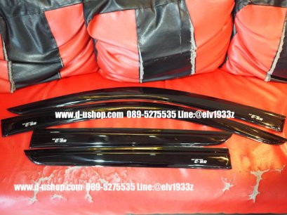 กันสาดประตูสีดำตรงรุ่น Toyota C-HR 2018