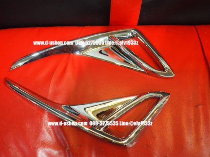 ครอบทับทิมท้ายโครเมียมตรงรุ่นToyota CH-R 2018