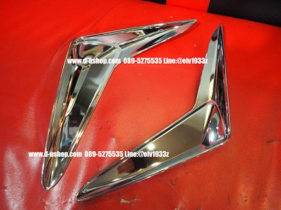 ครอบไฟตัดหมอกโครเมียมตรงรุ่นToyota CH-R 2018