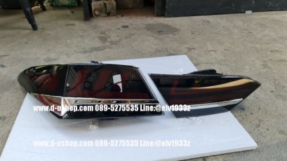 โคมไฟท้ายSmoke บาร์LED ตรงรุ่น Toyota Camry New 2019-2022