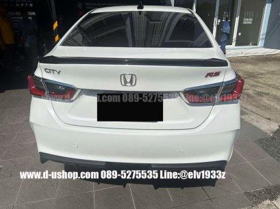 แต่งสวยรอบคัน Honda City New 2024 สีขาว กับดียูช้อป