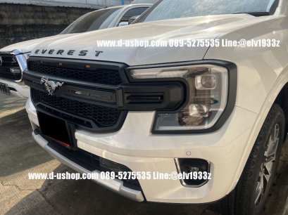 Everest Logo Black Front Hood For Next-Gen Ford Everest 2022