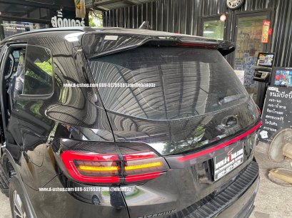 โคมไฟท้าย Smoke LED ตรงรุ่น Ford Everest All New 2015 สไตล์ Cayenne