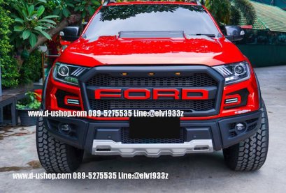 ชุดแต่งกันชนหน้าตรงรุ่น Ford Everest All new 2018-โฉมปัจจุบัน ทรง F150 Spider