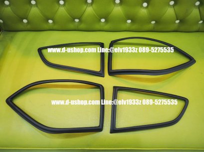 ครอบไฟท้ายดำด้านตรงรุ่น Ford Ecosport