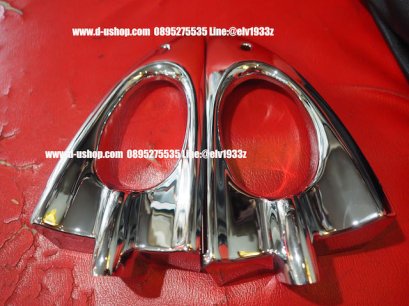 ครอบไฟตัดหมอกโครเมียม Honda Freed