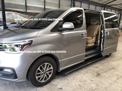 บันไดข้าง Starex ไฟฟ้าแบบยาวตรงรุ่น Hyundai H1