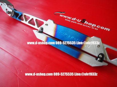  Lower back support beaks titanium for Honda H-RV