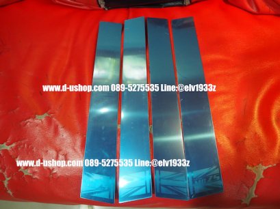 เสากลางประตูสแตนเลสตรงรุ่น MG ZS