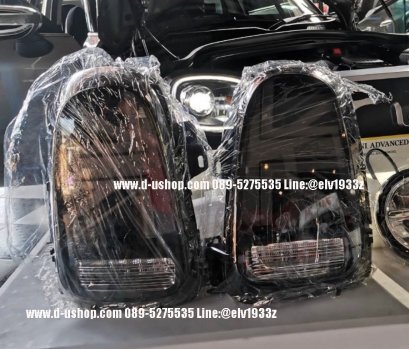 โคมไฟท้ายSmoke LED ลายธงชาติอังกฤษ ตรงรุ่น สำหรับ Mini Countryman F60