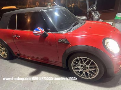รีวิว ติดตั้งไฟกระต่ายLEDแสงขาวกรอบดำพร้อมขายึดตรงรุ่นสำหรับ MINI R57