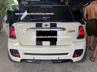 โคมไฟท้ายแดงLED ลายธงชาติอังกฤษตรงรุ่น Mini R56,58