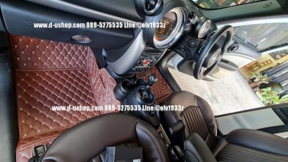 พรม6D เข้ารูปตรงรุ่นสั่งตัดพิเศษ Toyota Mini Countryman F60/R60