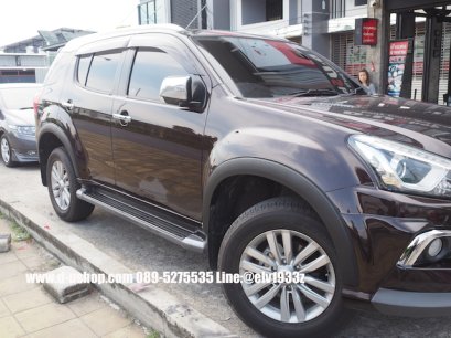 คิ้วล้อแบบเรียบดำด้านไซต์พิเศษ 3 นิ้วตรงรุ่น สำหรับ Isuzu MU-X