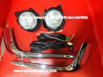 ไฟสปอร์ตไลท์ตรงรุ่นพร้อมกรอบโครเมียม Isuzu MUX 2018