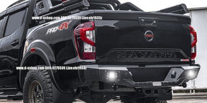 Off-road style steel bumper rear Nissan Navara 2021 PRO4X NOVA SERIES